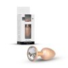 Plug-Jewellery Pearl Gold PLUG- Clear S